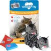 HuggieKitty by Pets Know Best- Cuddly Cat Toy, Soothing Sound & Warmth Help Relax