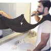 Beard Shave Apron Bib Trimmer Razor Holder